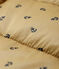 Babies' Quilted Snowsuit JERRYCAN beige/SMOKING blue